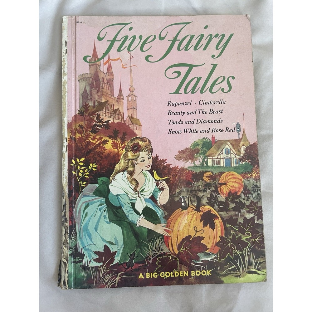 Five Fairy Tales Vintage A Big Golden Book 1962 Gordon Laite